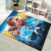 De Bruyne Football Star Player Art Collage Print Area Rug Non‑Slip Rectangular Floor Mat Soccer Fan Decor Rug for Gaming Room Bedroom Living Room