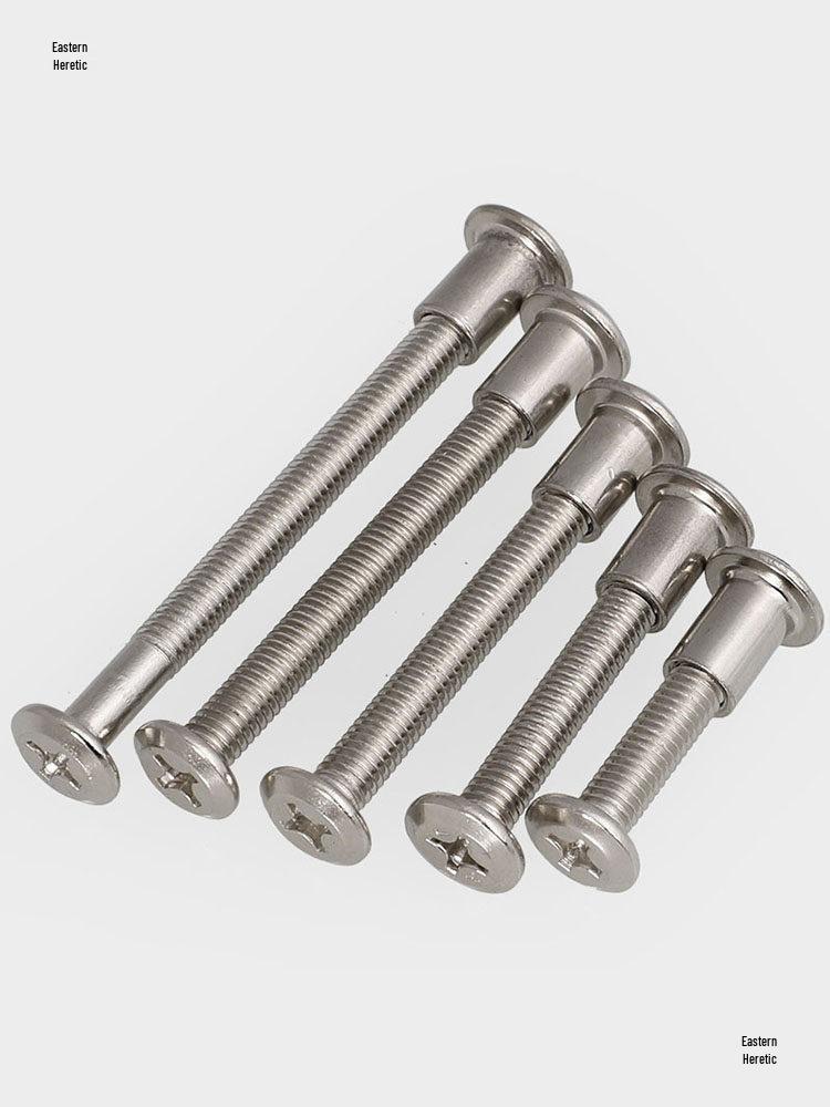 M6/M8 Double-Head Phillips Flat Lock Nut Combination Screw Joint