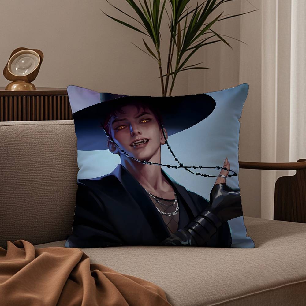 Korean Saja B-Boys KPOP Pillow Case Good Print Pillowcase Living Room Sofa Cushion Cover Bedroom Room Decor