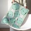 There Are 8 Green Apples, Soft Diatom Mud Foot Mats, Water Absorption, Non-slip, No Care, Bathroom Mats, Bathroom Floor Mats