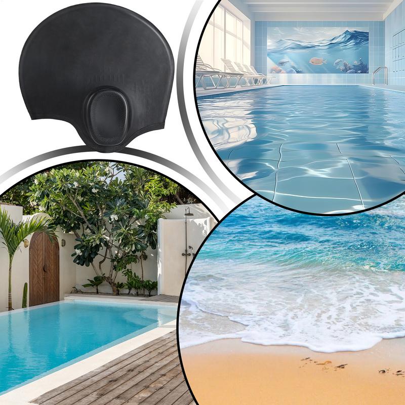 Silicone Swimming Caps For Men Women Adults Elastic Swim Hat Durable Waterproof Bathing Caps Non Slip Pool Hats To Keep Hair Dry
