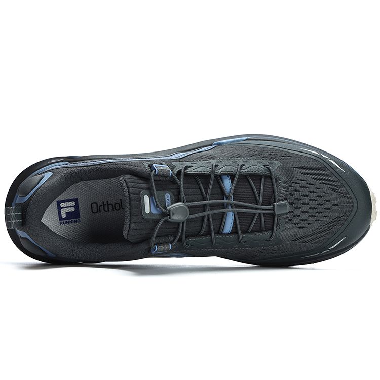 Fila 3A LYNX ATR Comfortable Supportive Rebound Low-Top Trail Marathon Training Running Shoes Men Sneaker Gray Blue A12M311207FDI