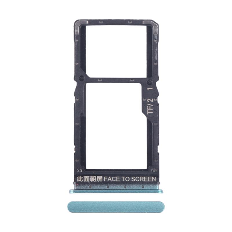 For Xiaomi Poco X5 5G/Redmi Note 12 5G (Global) SIM Card+TF Card Tray Holder Replacement Part (Without Logo)