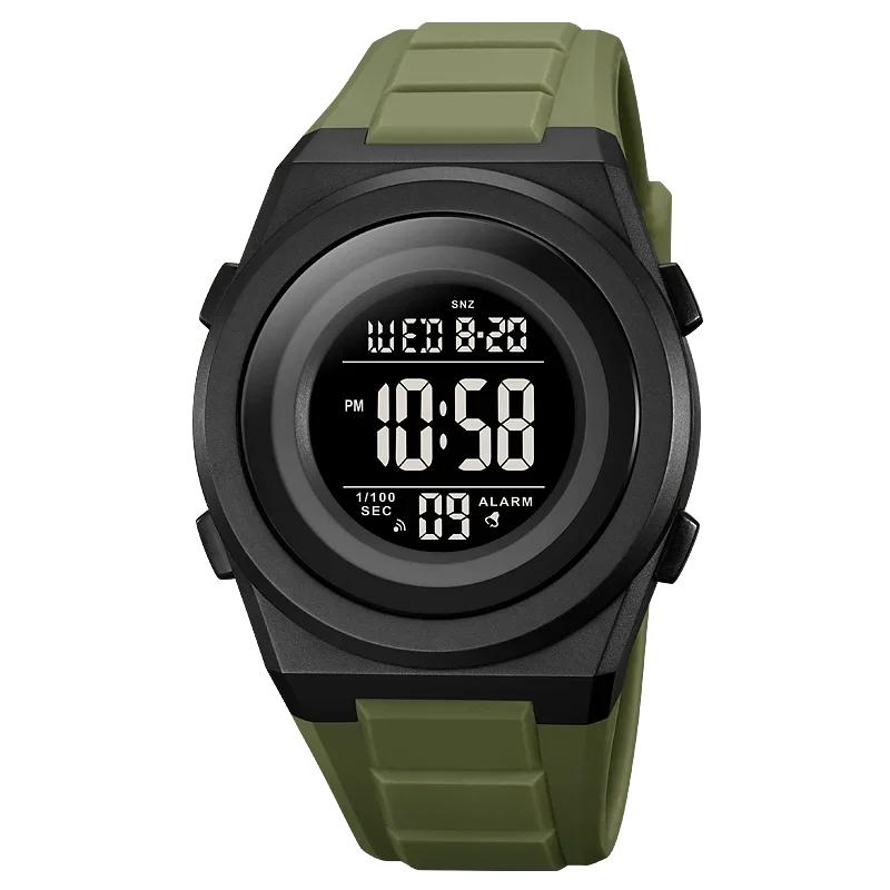 SKMEI 2080 Japan Digital movement Back Light Sport Watches Mens Countdown Wristwatch 5Bar Waterproof Calendar Clock reloj hombre