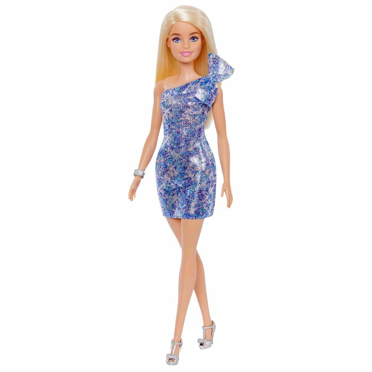 Barbie Sparkly Barbie Blue Doll 3 and GRB32 Dress-Up (Ages Up) синий