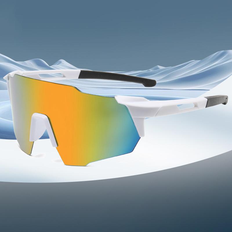 Bicycle Cycling Glasses Large Frame UV Protection Windproof Sandproof Outdoor Sports Sunglasses for Men Women