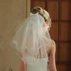 Bowknot Veil for Bride Bridesmaids Wedding Ceremony Veil Wedding Dress Headpiece for Bachelorette Party Bridal Shower