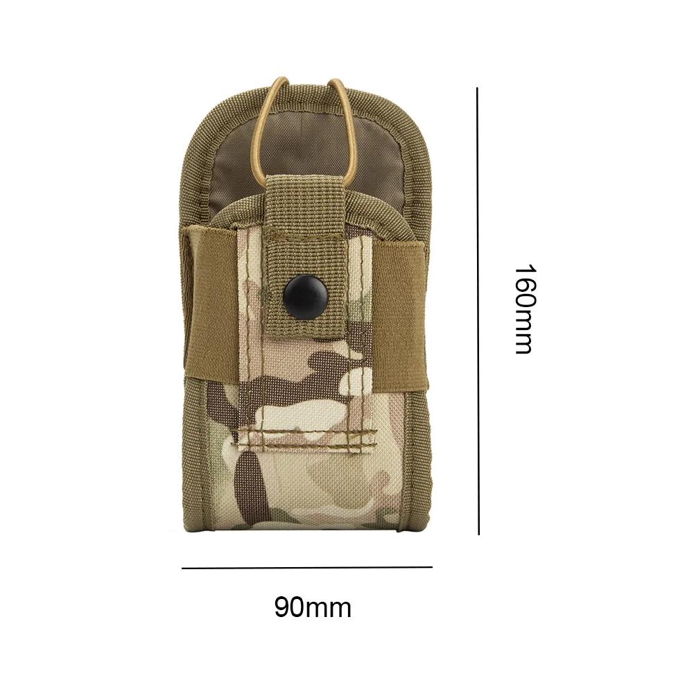 20D Walkie Talkie Bag Case Holder for Kenwood BaoFeng UV-5R  BF-888S 1000D Tactical Molle Radio Walkie Talkie Pouch Waist Bag