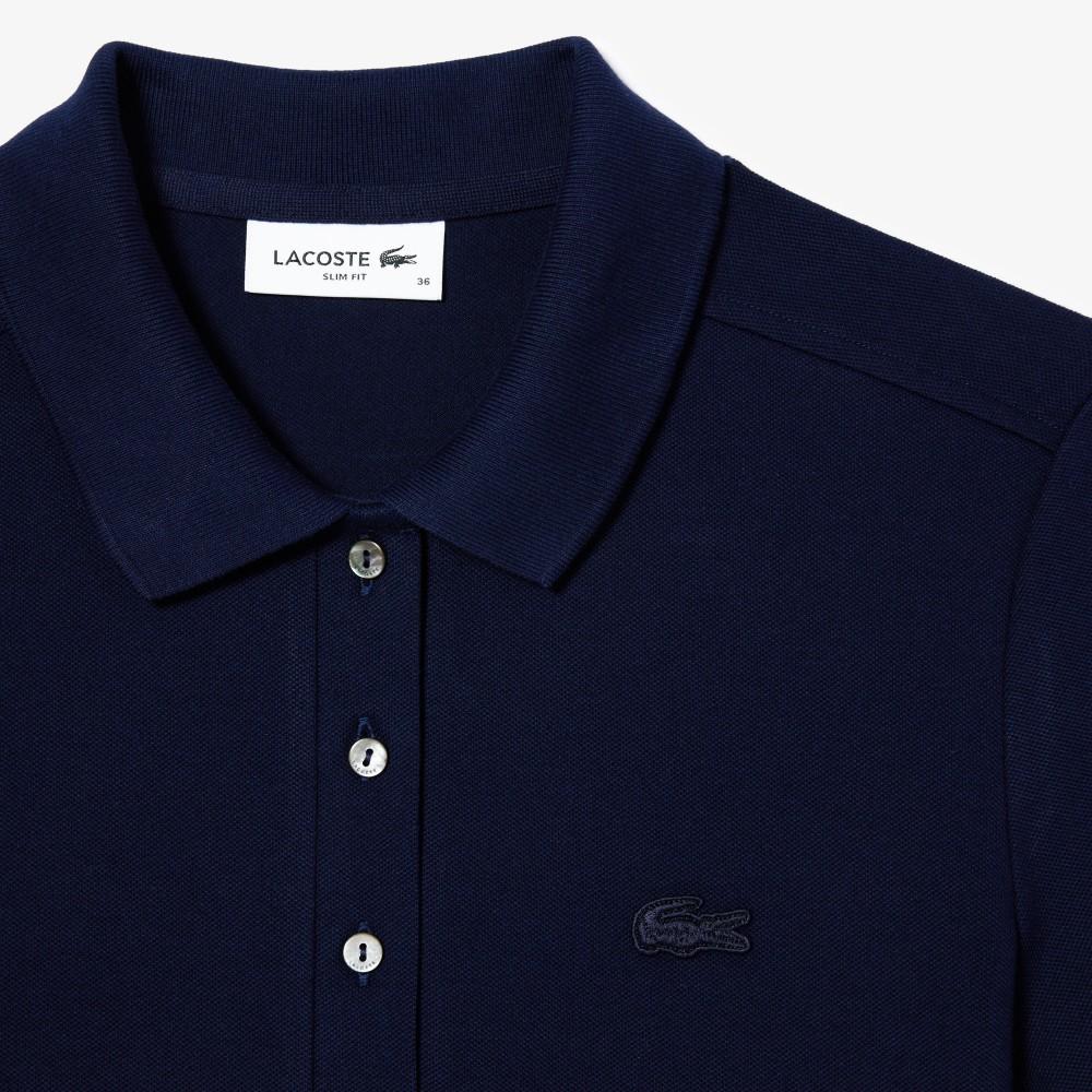 Lacoste Women's Slim Fit Mini Pique Polo Shirt PF5462-56G166