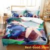 Vtuber Hololive Uruha Rushia Bedding Set Cartoon Anime Three-Piece Set Adult Kid Bedroom Duvetcover Sets 3D Kawaii Cute Girls