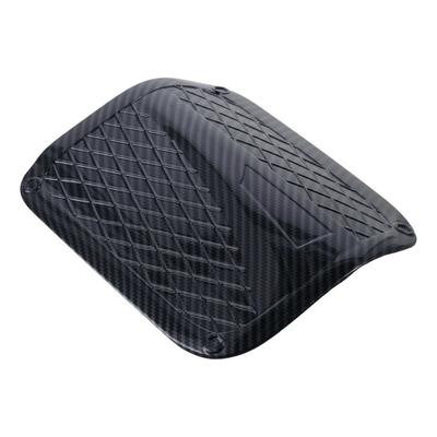 Car Gas Tank Door Cover Trim Carbon/Black ABS Fuel Tank Cover Car Gas Tank Door Cover Oil Gas Cap Exterior Decoration for Toyota