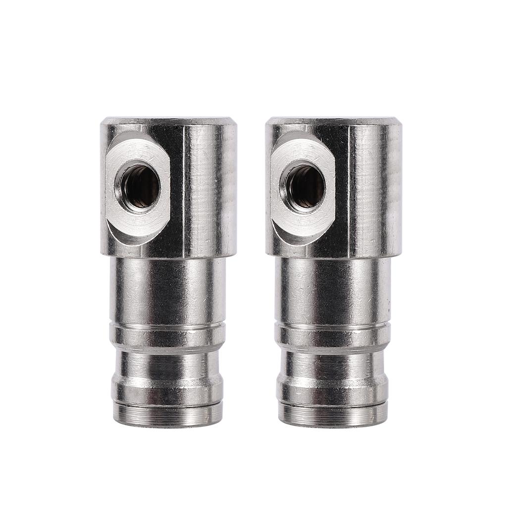 4 Pcs 1/4” Pipe Slip Lock Connector Pneumatic Pipe Connector OD 6.35mm Tube Misting Irrigation Nozzle Fitting Tube Fittings New