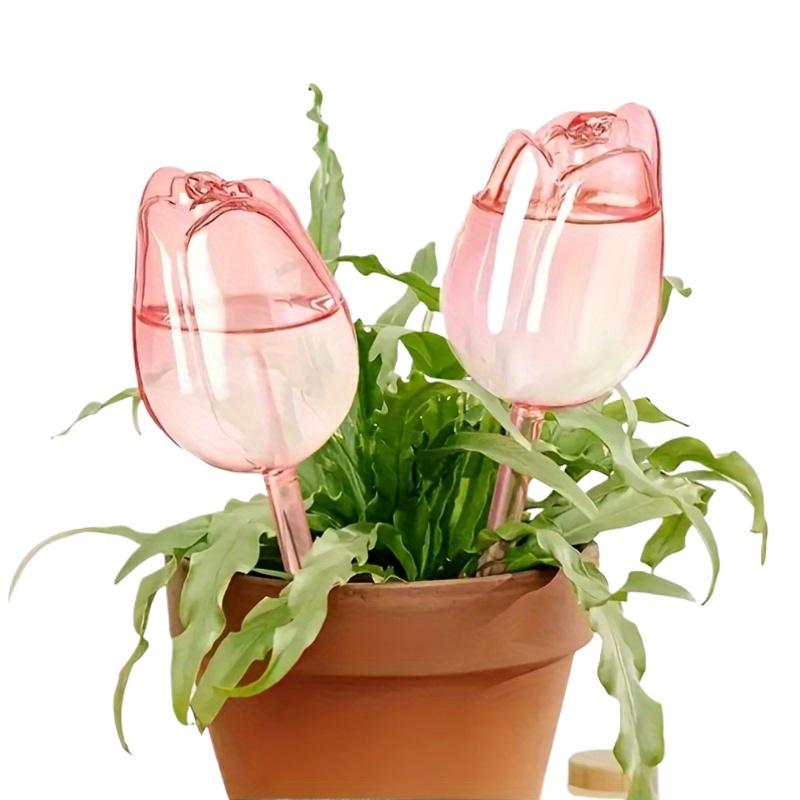 2/4/1pcs Tulip Watering Water Bulb Automatic Drip Irrigation Device Indoor and Outdoor Potted Hanging Basket Plant Long-term Slow Drip Irrigation