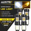 4X  1157 2357 Switchback LED Turn Signal Light Bulbs Amber White Bright EA