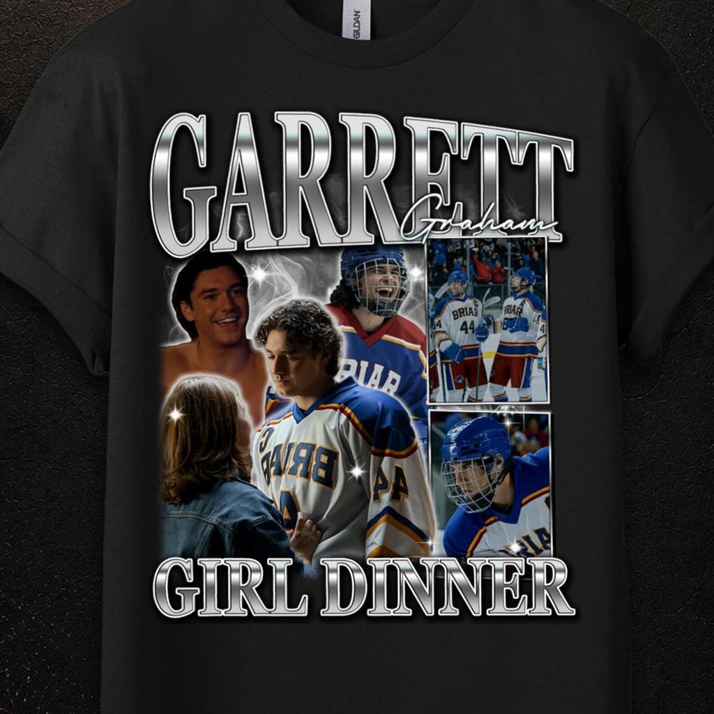 Girl Dinner Shirt, Garrett Graham Off Campus Shirt, Garrett Graham Shirt, Elle Kennedy Off Campus, Off Campus Merch