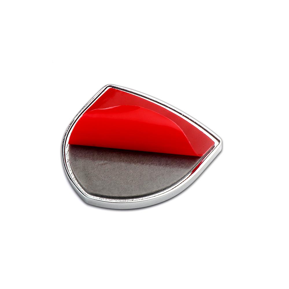 Car Styling 3D Meta Auto Door Shield Emblem Car Body Badge Sticker for Skoda Octavia MK2 MK1 2 3 A5 A7 A8 Fabia Karoq Superb Rapid Kamiq
