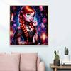 5D DIY Diamond Painting Decorative Princess Anna Full Round Drill Scenery Diamond Embroidery Cross Stitch Kits Home Decor Gift