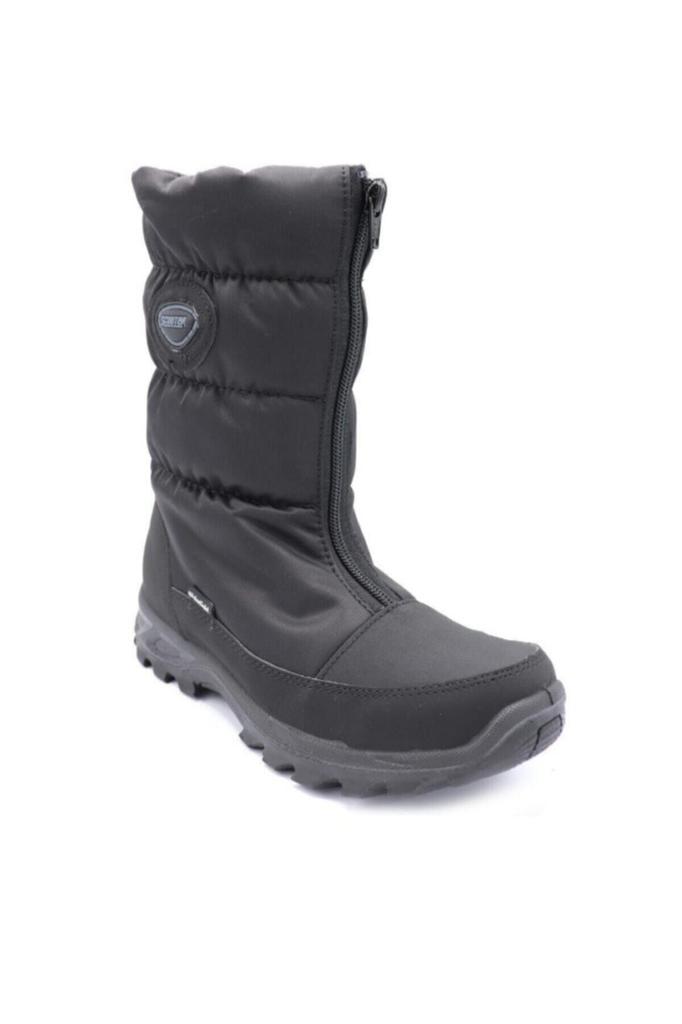 Women Modern Stylish Fashion Boots Waterproof Black Ladies Snow Boots Zts