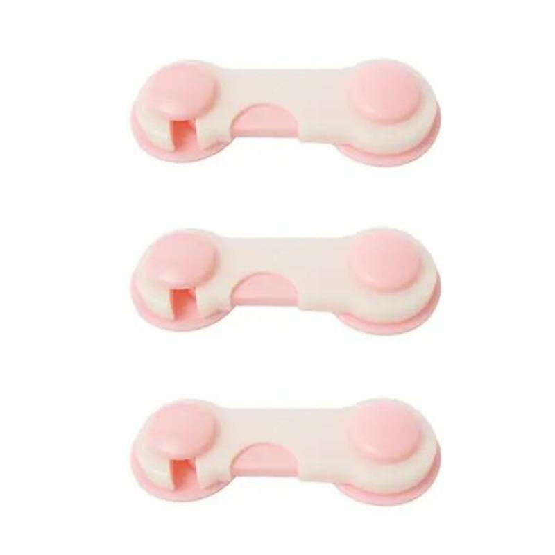 Multi-Purpose Baby Safety Locks, Easy Install Latches for Drawers, Cabinets & Fridge, No Drill Child Proof Locks for Home Furniture Protection