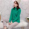 Fashion 2025 Fall/winter British Temperament Korean Style Pullover Half High Neck Loose Sweater Women's Knit Sweater