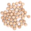50Pcs Wooden Round Balls Unfinished Beech DIY Creativity Hand Made Craft Supplies