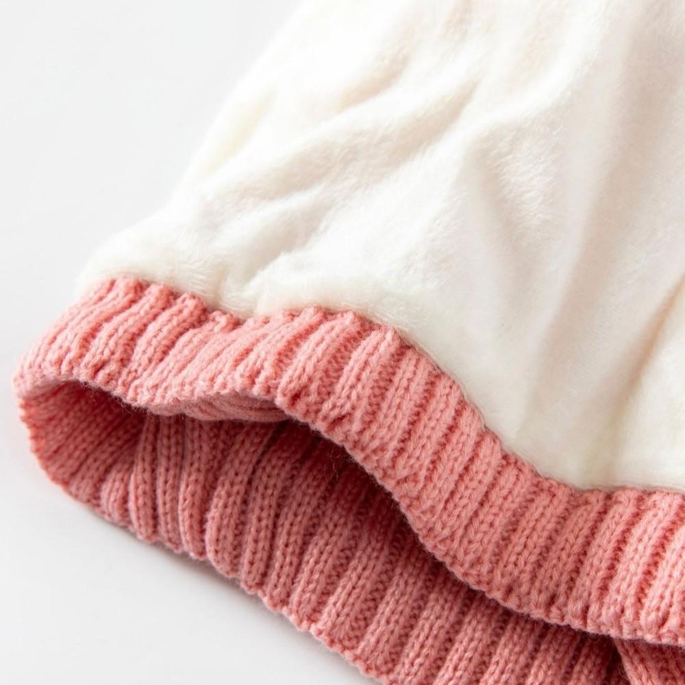 3Pcs/Set Windproof Knit Beanie Snood Set Thicken Scarf Neck Warmer Suit for Men Women