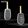 New Tpu Car Key Case Cover Fob For Renault Kwid Traffic Symbol Dacia Sandero Logan Duster    2 3 Buttons Accessories