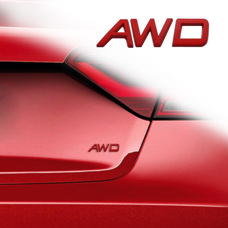 nsyjx8 Car Sticker Metal AWD Emblem Badge Trunk Decal for VOLVO S40 S60 S80 S90 V40 V60 V90 XC40 XC60 XC9 C30 Accessories