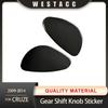 2Pcs Stainless Steel Car Gear Head Shift Knob Trim Sticker for Chevrolet Cruze 2009 2010 2011 2012 2013 2014 2015 AT