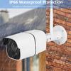 1080P HD WiFi Outdoor Waterproof IP Bullet Camera Wireless Night Vision Security CCTV Camera
