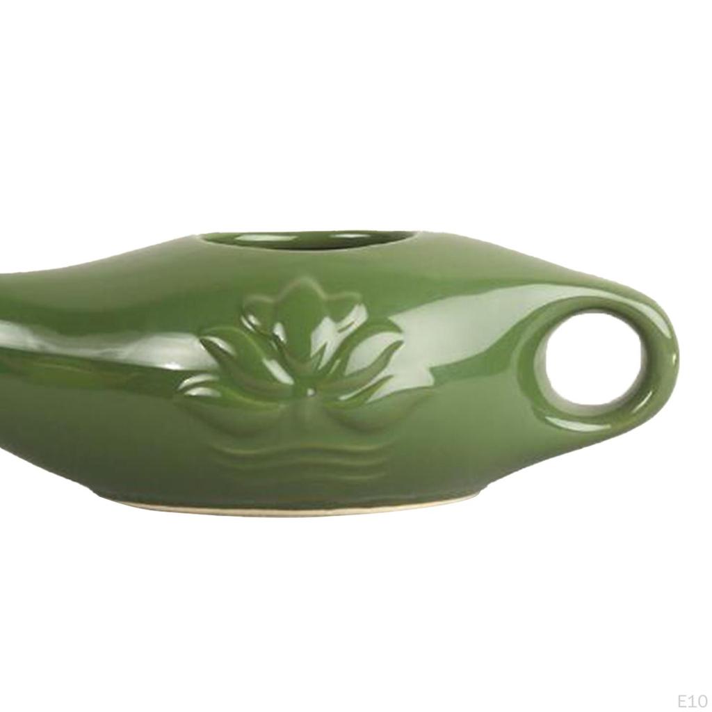 Ceramic Neti Pot Nasal Cleansing Nose Wash Irrigator for Rinsing