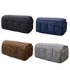 Cotton Sofa Armrest Organizer Space Saving Universal Remote Control Holder Storage Pocket Bedside Caddy for Mobile Phone Glasses