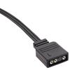 Adaptérový kabel pro Corsair RGB na standardní ARGB 4kolíkový lodní ICUE adaptérový konektor Pirate QL Cont B4V1
