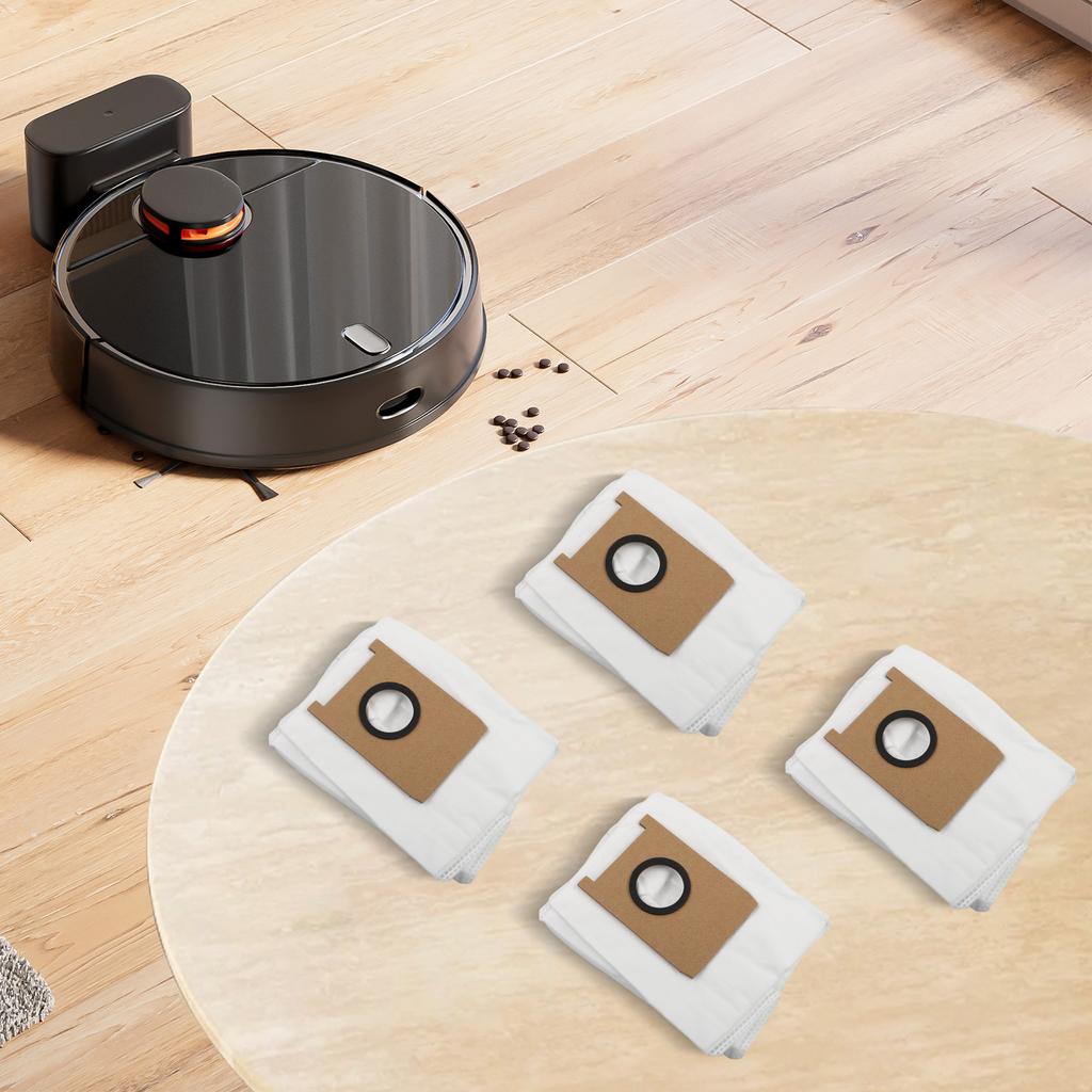 4/10PCS Vacuum Dust Bags Replacement Non-woven Fabrics Dust Bag For Eufy 3-in-1 E20 Sweeper Robot Vacuum Cleaner Accessories