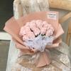 Preserved Rose & Carnation Bouquet - Perfect Birthday or Valentine's Gift for Mother, Teacher, or Girlfriend