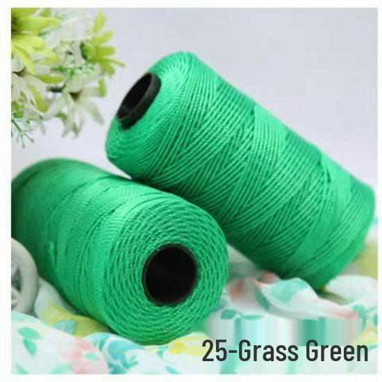 Ice Silk Three-Strand Yarn for Crochet Bags, Hats, Seat Cushions, Bottle Sleeves, and Slippers