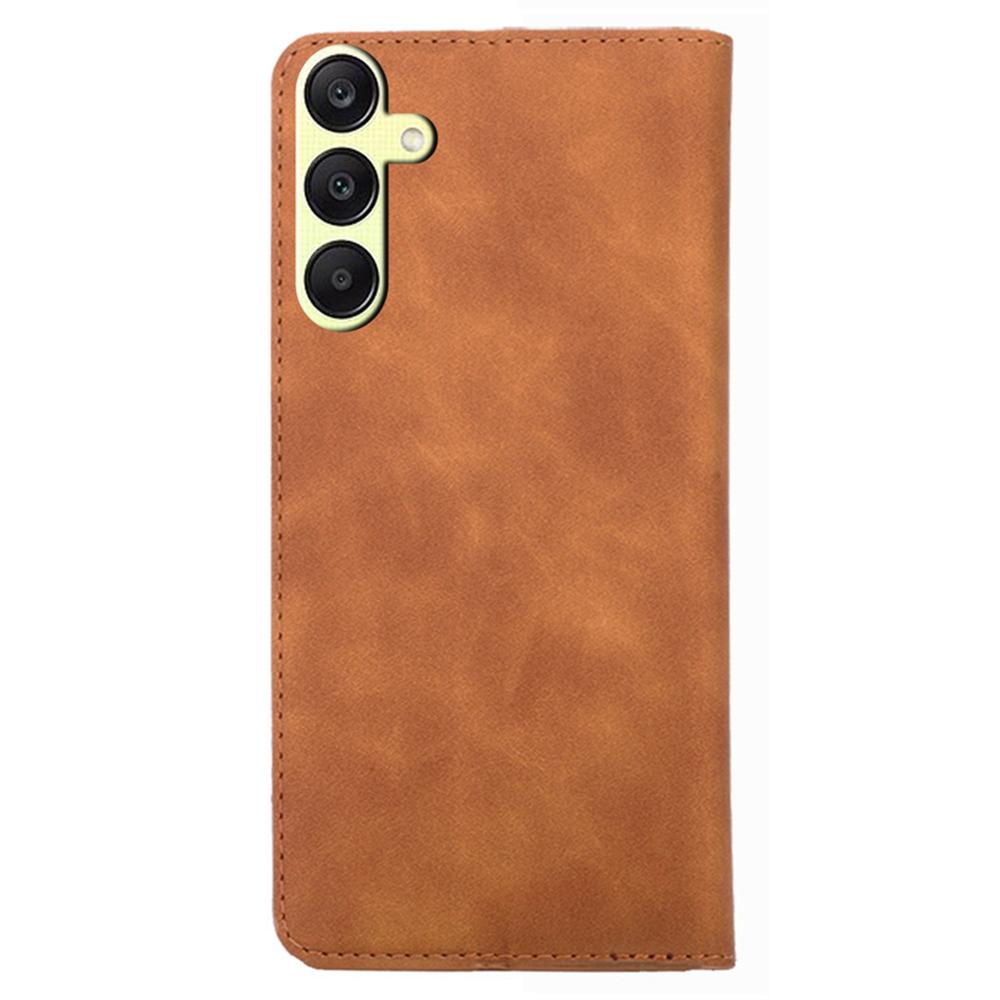 For Samsung Galaxy A25 5G (Global) (161.0 x 76.5 x 8.3mm) Cell Phone Case Card Holder Leather Stand Cover