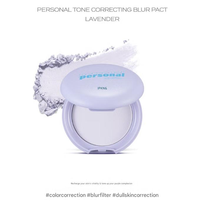 IPKN Personal Tone Correcting Blur Pact 5.5 g (Lavendel) (3 Optionen)