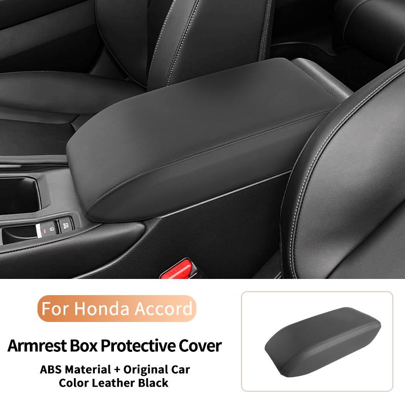 For Honda Accord (–2025) Car Center Console Armrest Box Pad ABS Armrest Protective Cover Auto Interior Tuning Accessories