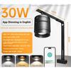 30W/50W Aquarium LED Lamp Fish Tank Aquatic Plant Light Brightening Promote Growth Full Spectrum WRGB Output Moss Downlight