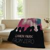 Rock band L-Linkin P-Park Blanket For Sofa Office Bed Plane Travel Sleep Read Relax Camping Soft And Warm
