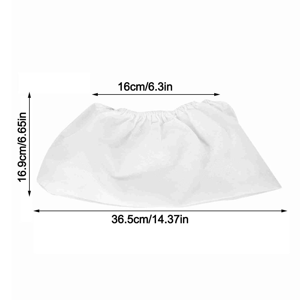 

10PCS Replaceable Bag Nail Dust Collector Bag Elastic Cord Replacement Bag Nail Art Salon
