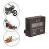Inductive Hour Meter Waterproof Tachometer Digital Speedometer Replaceable Battery Tachometer for Mower Tractor Chainsaw