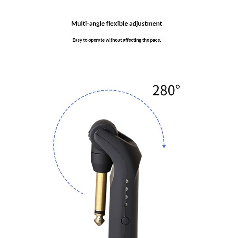 C-01 Wireless Guitar System Built In Channels Wireless Guitar Transmitter Receiver For Electric Guitar Bass Violin