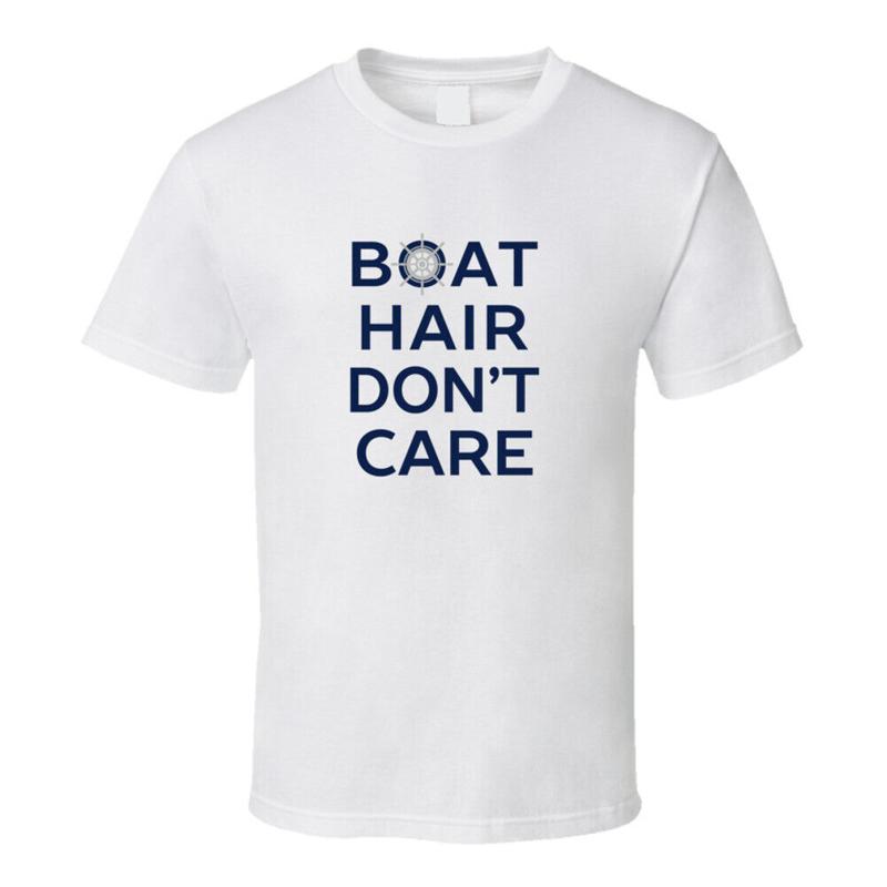 T-shirt pour cheveux de bateau, ne vous soucie pas S