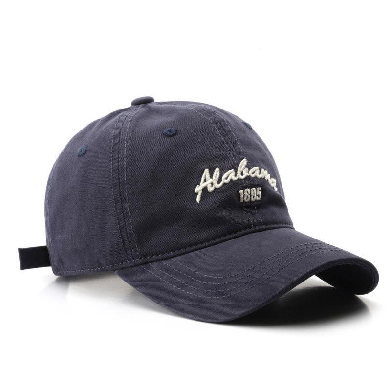 Hats Men's and Women's Summer Trendy Brand Baseball Caps Show Face Small Versatile Soft Top Cap Fishing Sunscreen Shade Spring and Autumn