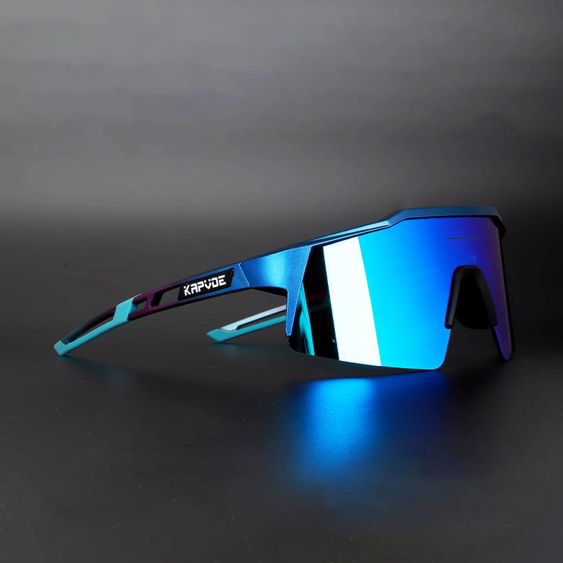 Kapvoe Polarized Cycling Sunglasses Windproof Mountain Bike Sports Glasses