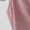 INCERUN Men Stand Neck Sleeveless Open Front Eyelet Casual Cosplay Long Vest Cardigan