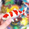 50 Creative Fish Stickers, All Kinds Of Non-Repeating Colored Fish Decorative Materials Waterproof Pet Stickers
