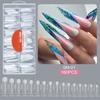 160Pcs Nail Extension Natural Fit Clear Nail Forms With Multiple Sizes For Perfect Nail Extension Comfort And Easy Use